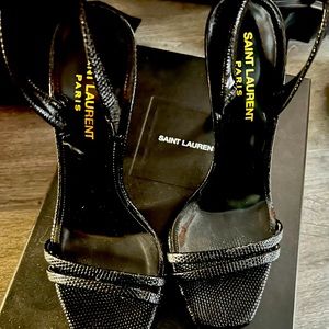 Ysl amber sandals